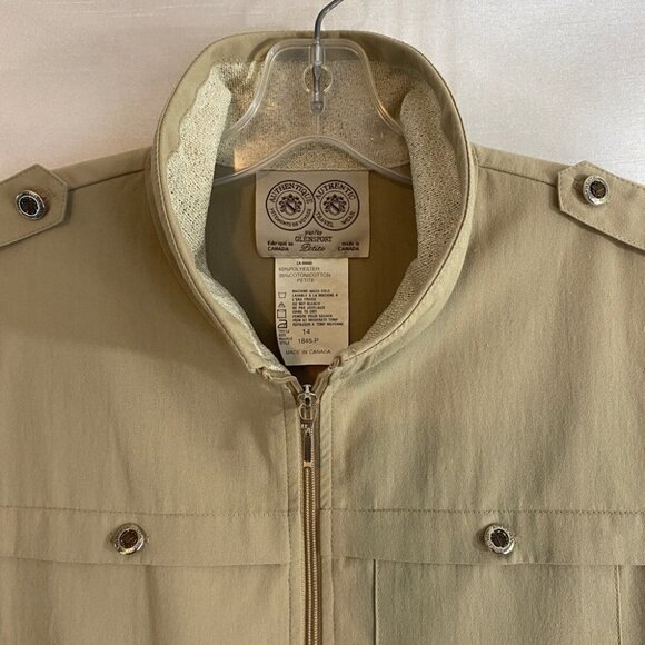 Vintage Beige Travel Wear by Glensport Hiking Vest Ladies 14 - Picture 4 of 15